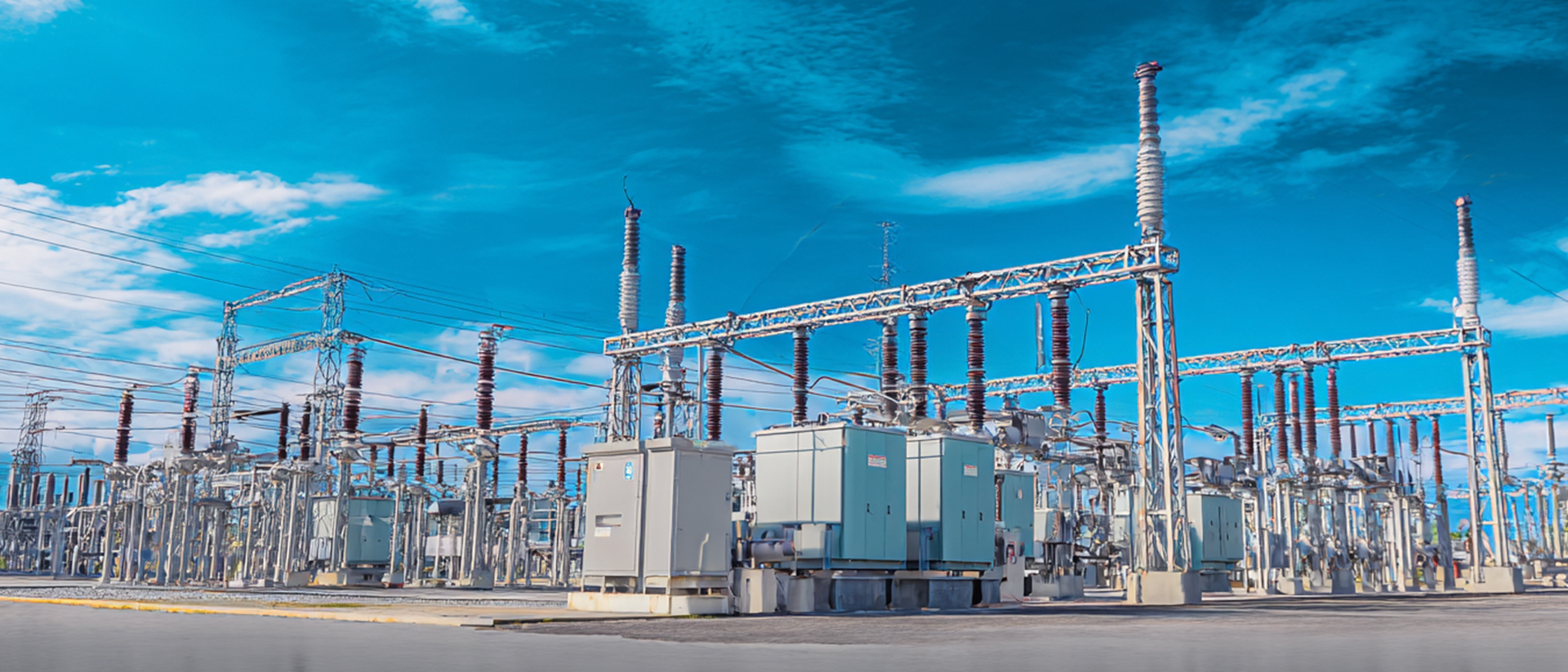 High voltage substation