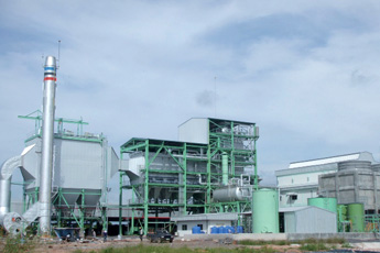 10 4 Mw Palm Empty Fruit Bunch Burning Biomass Power Generation Facility For Thailand Power Generation Systems Meidensha Corporation